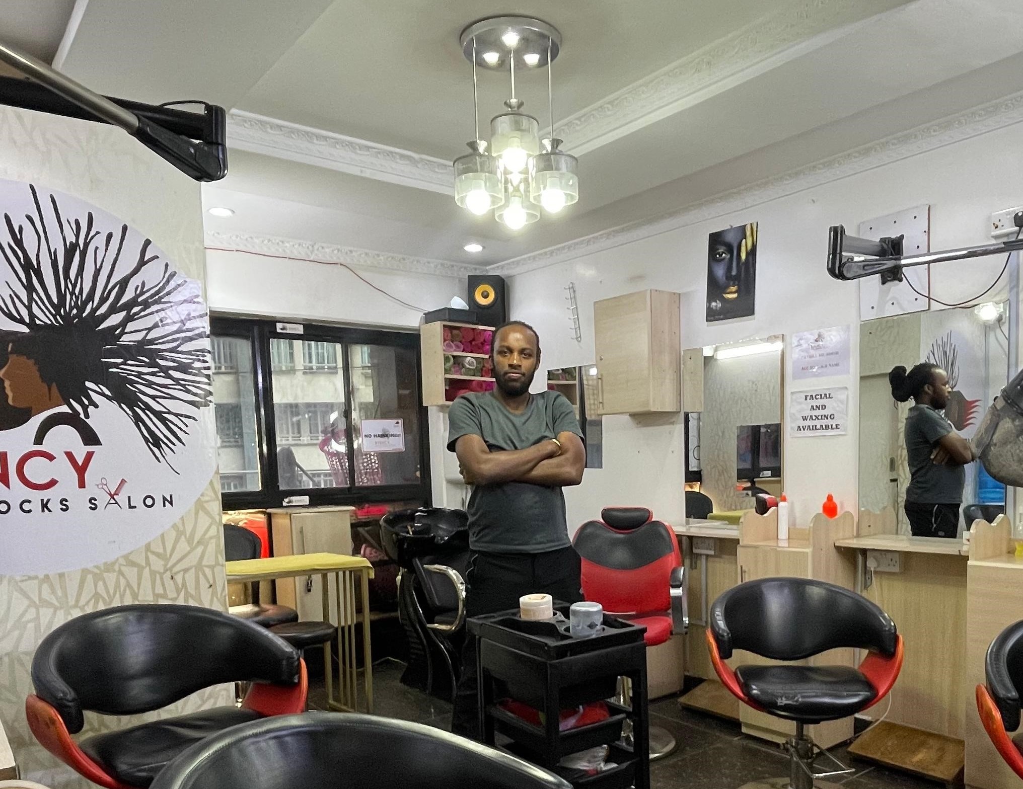 Phillip Mburu - Owner Byency Dreadlocks Salon